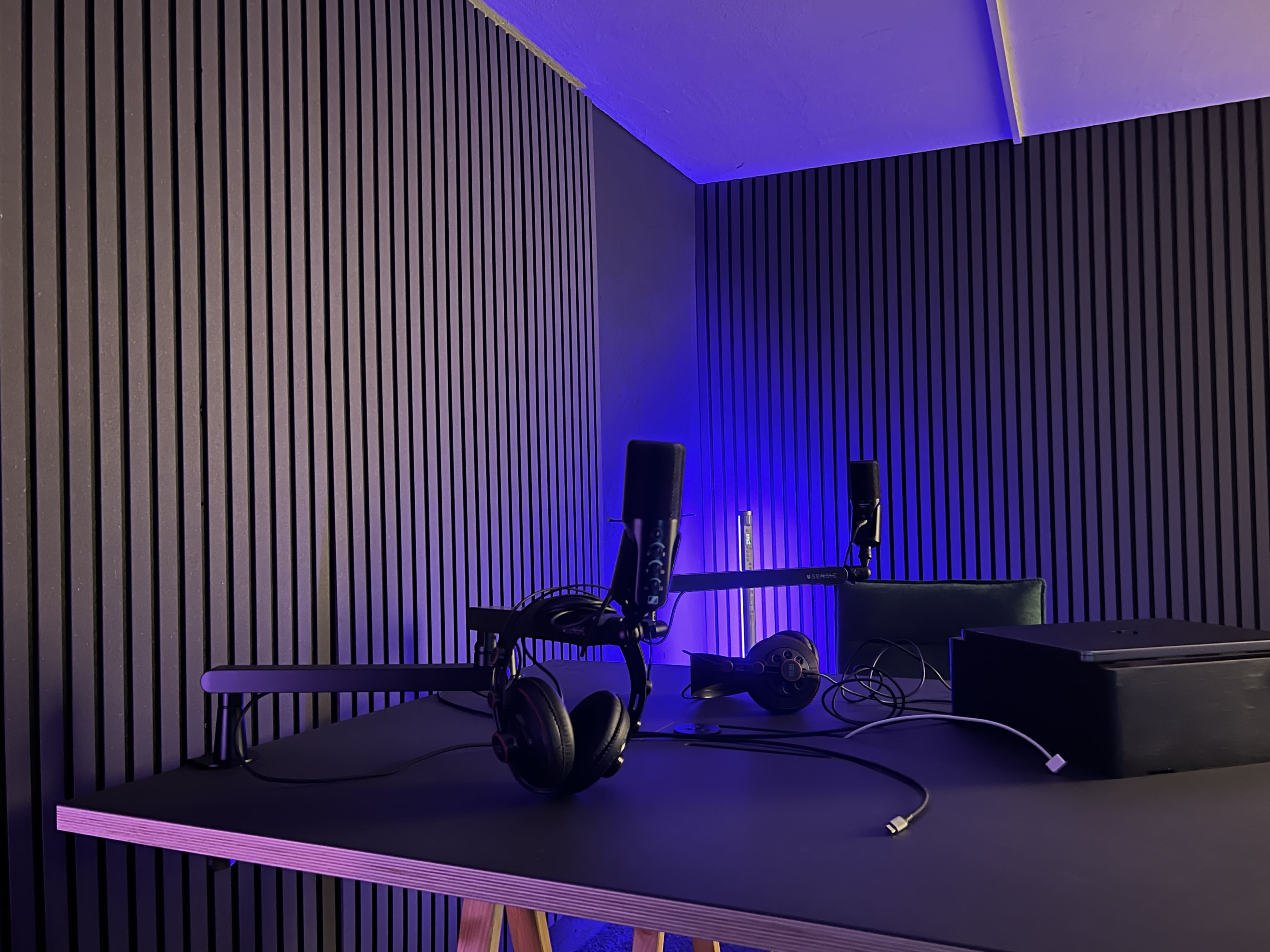 Podcast-Aufnahme im Helga Studio Ravensburg